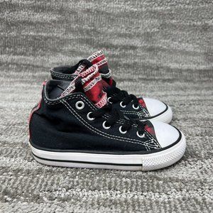 Converse All Stars Chuck Taylor’s Childrens Toddler sz 8 High Top Buffalo Plaid